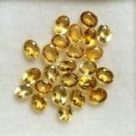 Citrine Oval 4x3mm (24Pcs)