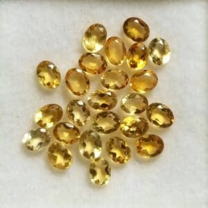 Citrine Oval 4x3mm (24Pcs)
