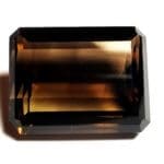 Quartz Smoky Emerald Cut 32x25mm 109.50Crts