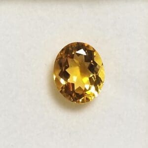Citrine Oval Cut 10x9mm 3.55crts