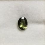 Moldavite Oval 8x6mm 0.78Crts
