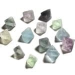 Fluorite Octahedron Specimen Mixed Color 4-6mm (12Pcs) ~ Buy 2 Get 1 Free