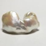Pearl Freshwater White Baroque 31x18mm 27.18Crts