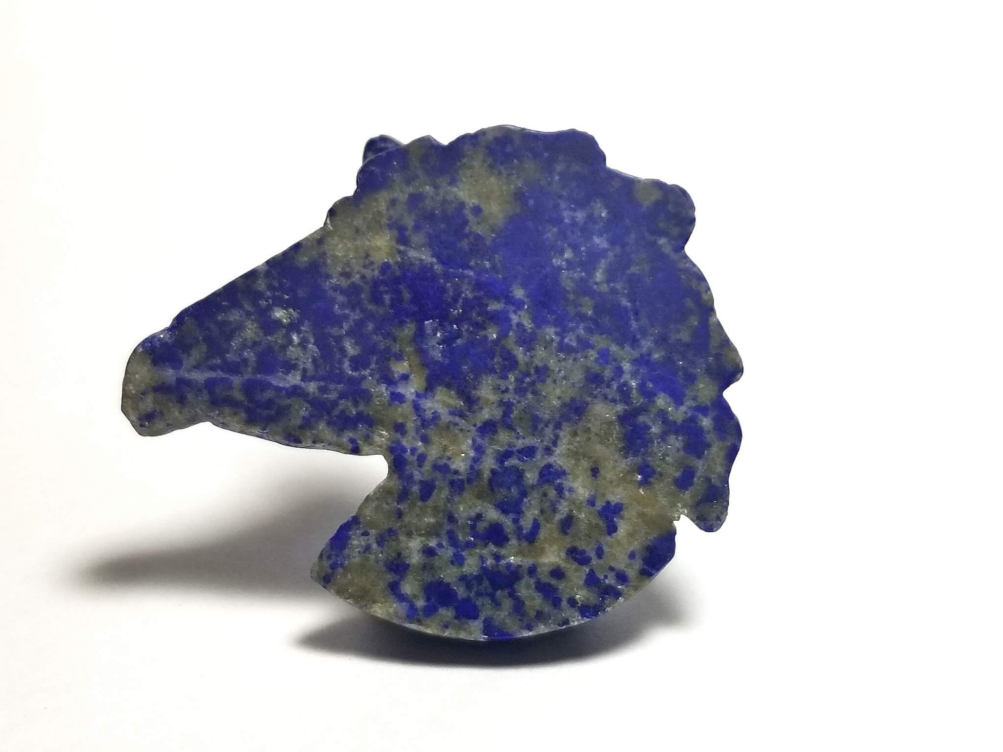 Lapis Carving Horse Head 44x40mm 81.60crts - Image 2