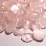 (G2) Quartz Rose Oval Cabochon 14x10mm (12Pcs)