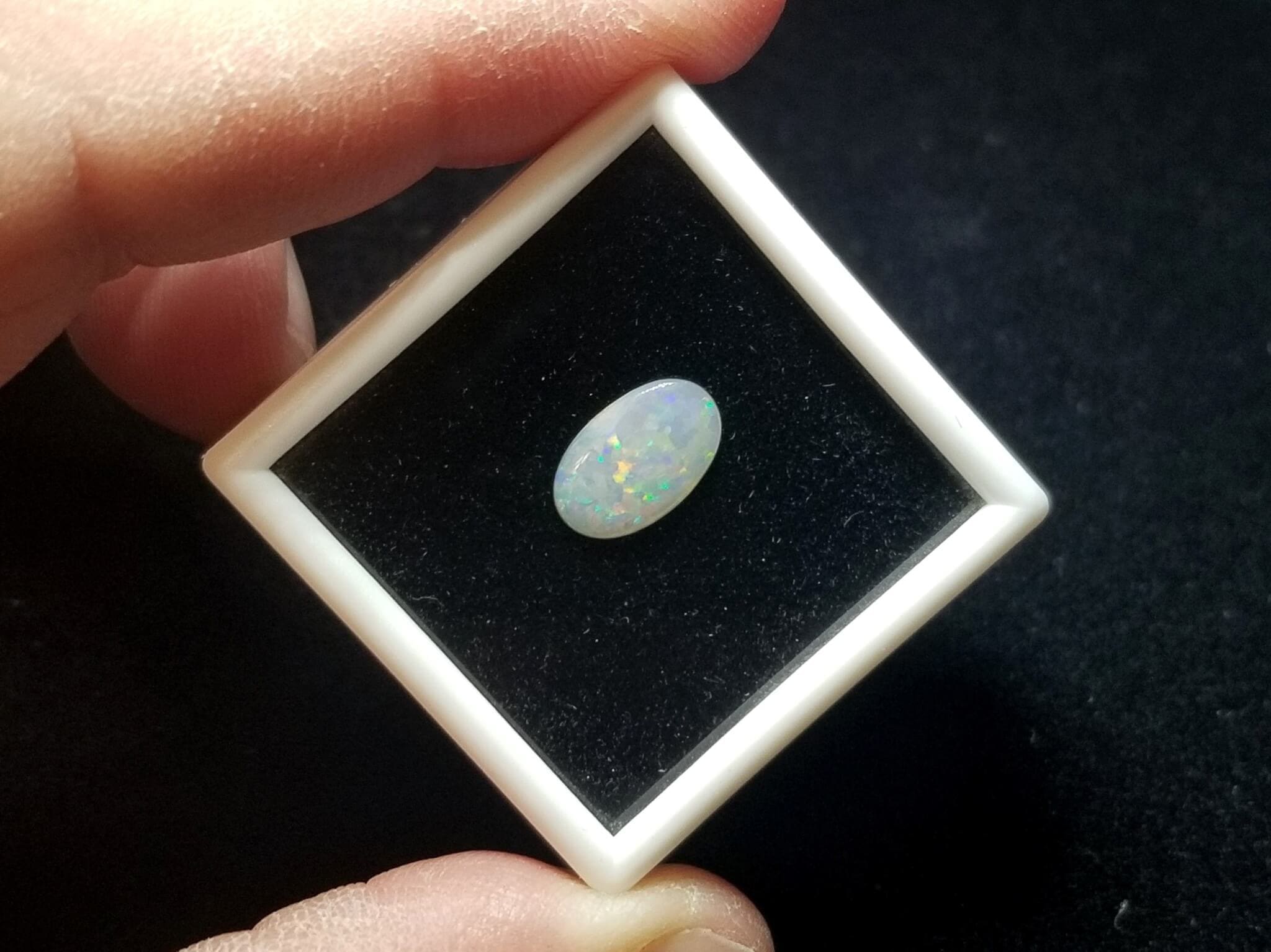 Opal Australian Oval Cabochon 11.75x7.5mm 1.24Crts - Image 3