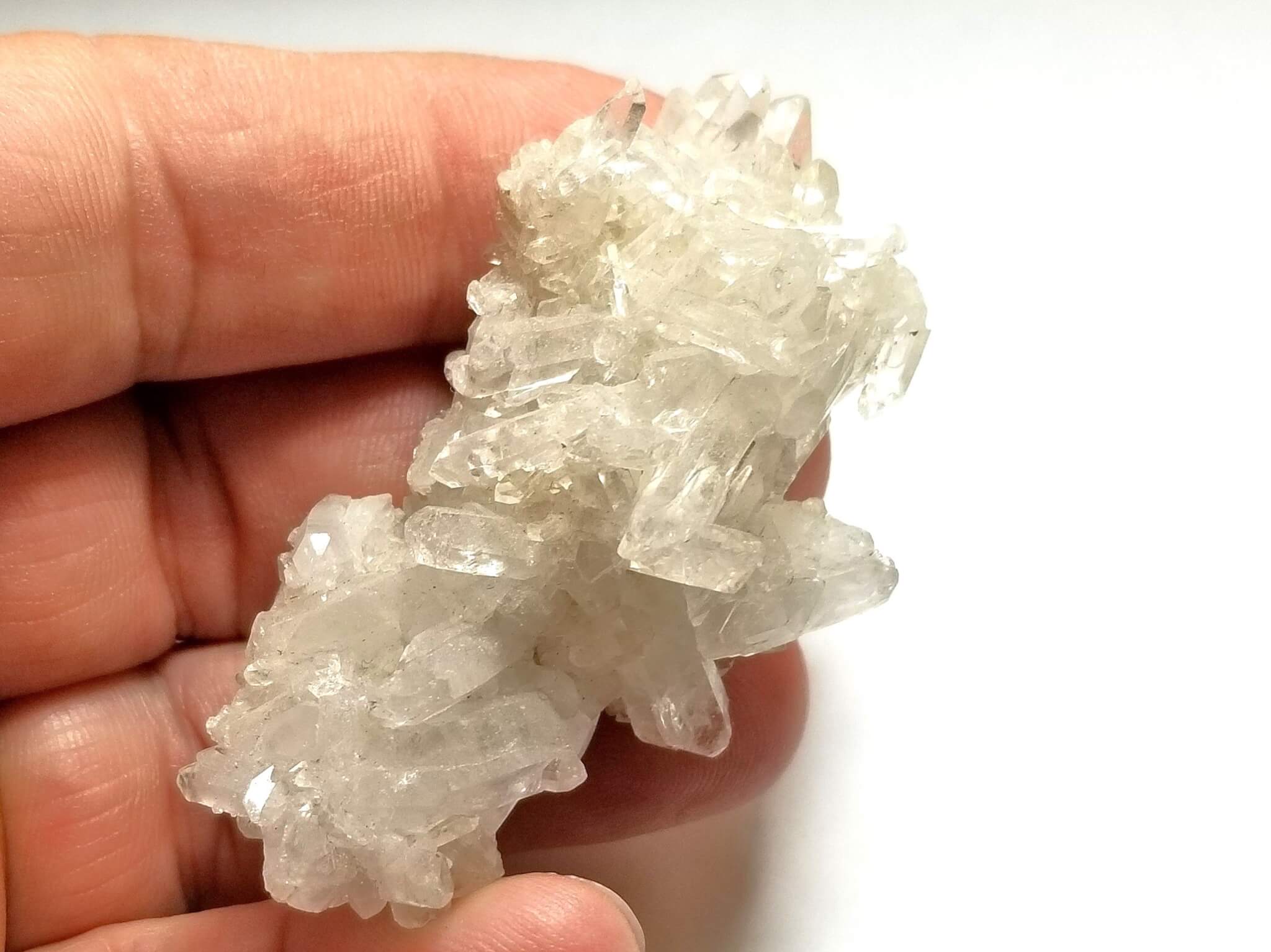 (G9) Quartz Clear Cluster Brazilian 2.5"x1.25" Inch 42.95Grams - Image 6