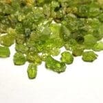 (G1) Peridot Arizona Rough Specimen 3mm-7mm (20pcs) ~ BUY 2 GET 1 FREE