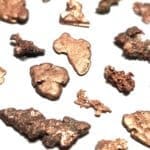 Copper Michigan Rough Specimen 4x3mm – 10x7mm (15Pcs)