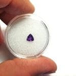 (C6) Amethyst Trillion 5mm 0.36crts