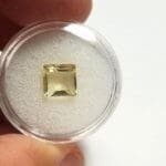 (B4) Citrine Square 8mm 2.96crts