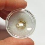 (D6) Quartz Herkimer Diamond Rough Specimen 11x9mm 5.01crts