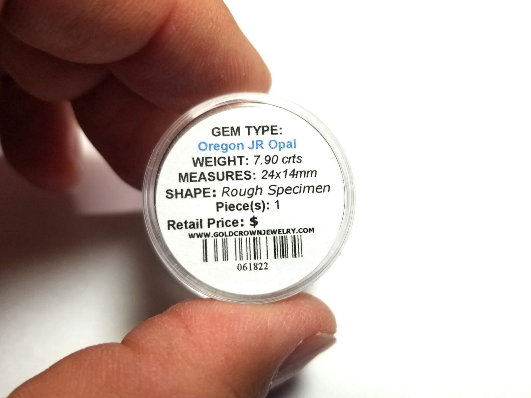 (C9) Opal Oregon Juniper Ridge 24x14mm 7.90crts - Image 2