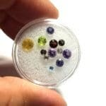 (E3) Semiprecious Mixed Rounds 2-5mm 2.38ctw (10Pcs)