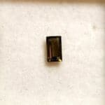 Tourmaline Green Rectangle 7x4mm 0.76Crts