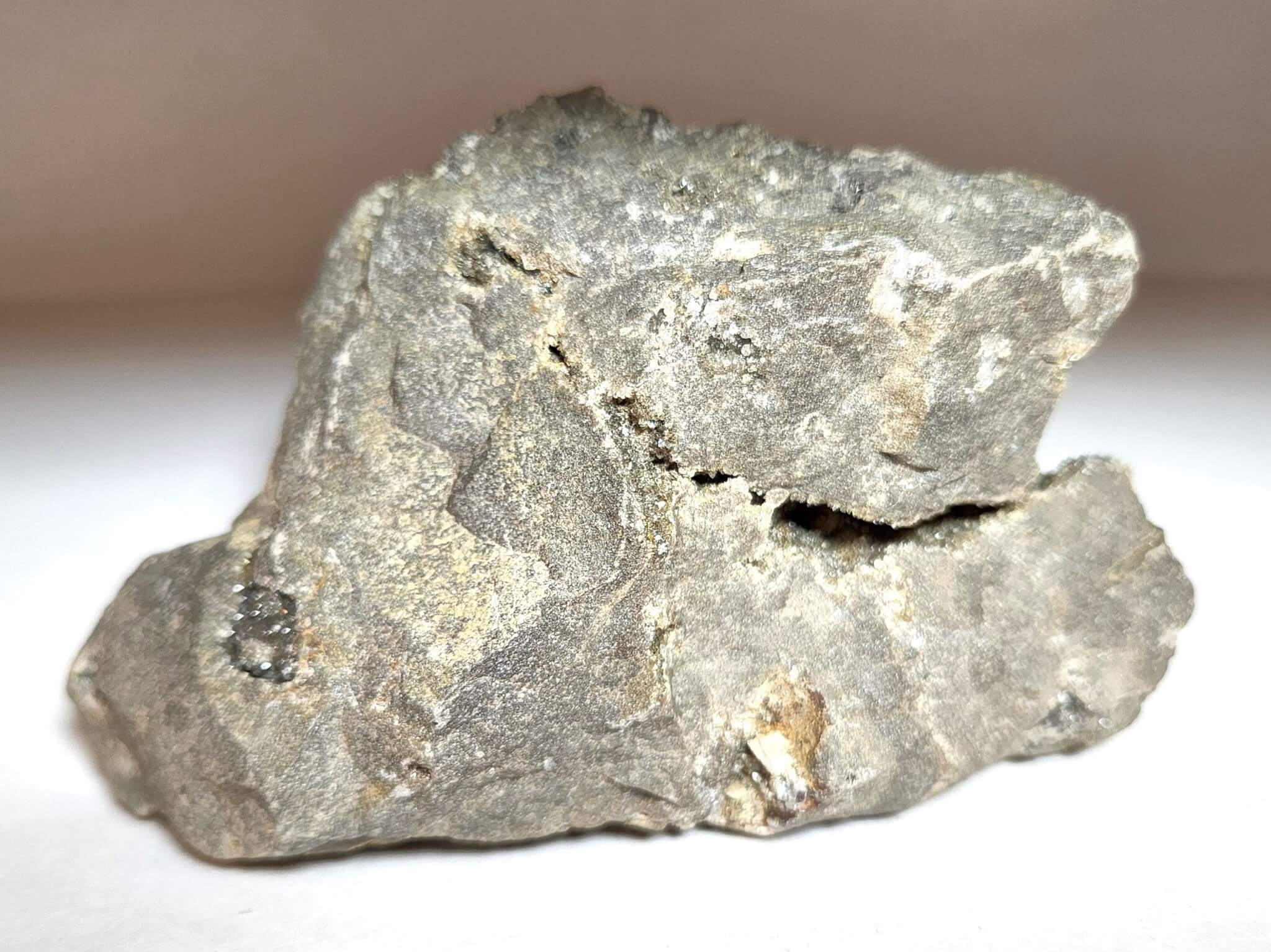 (H2) Quartz Herkimer Druzy Plate Specimen 5"x3" Inches 1.08LBS - Image 3