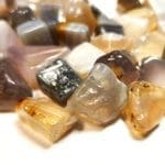 (P5) Agates Brazilian Random Mixed Polished Freeform Tumbles (1/2 Pound)