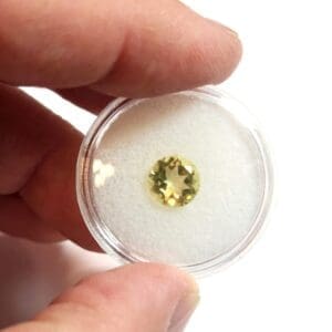 (B2) Quartz Lemon Round 8mm 1.68Crts