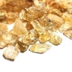 (X3) Sunstone Oregon Yellow Champagne Clear (no schiller) Rough Specimen (1/4 KILO)