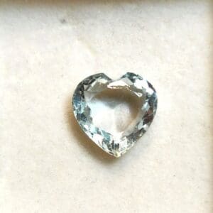 Topaz Blue Heart 11mm 5.35Crts
