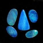 (G5) Opal Australian Doublet 9.25x5.5-14.75x9mm 5.49Cttw 5Pcs