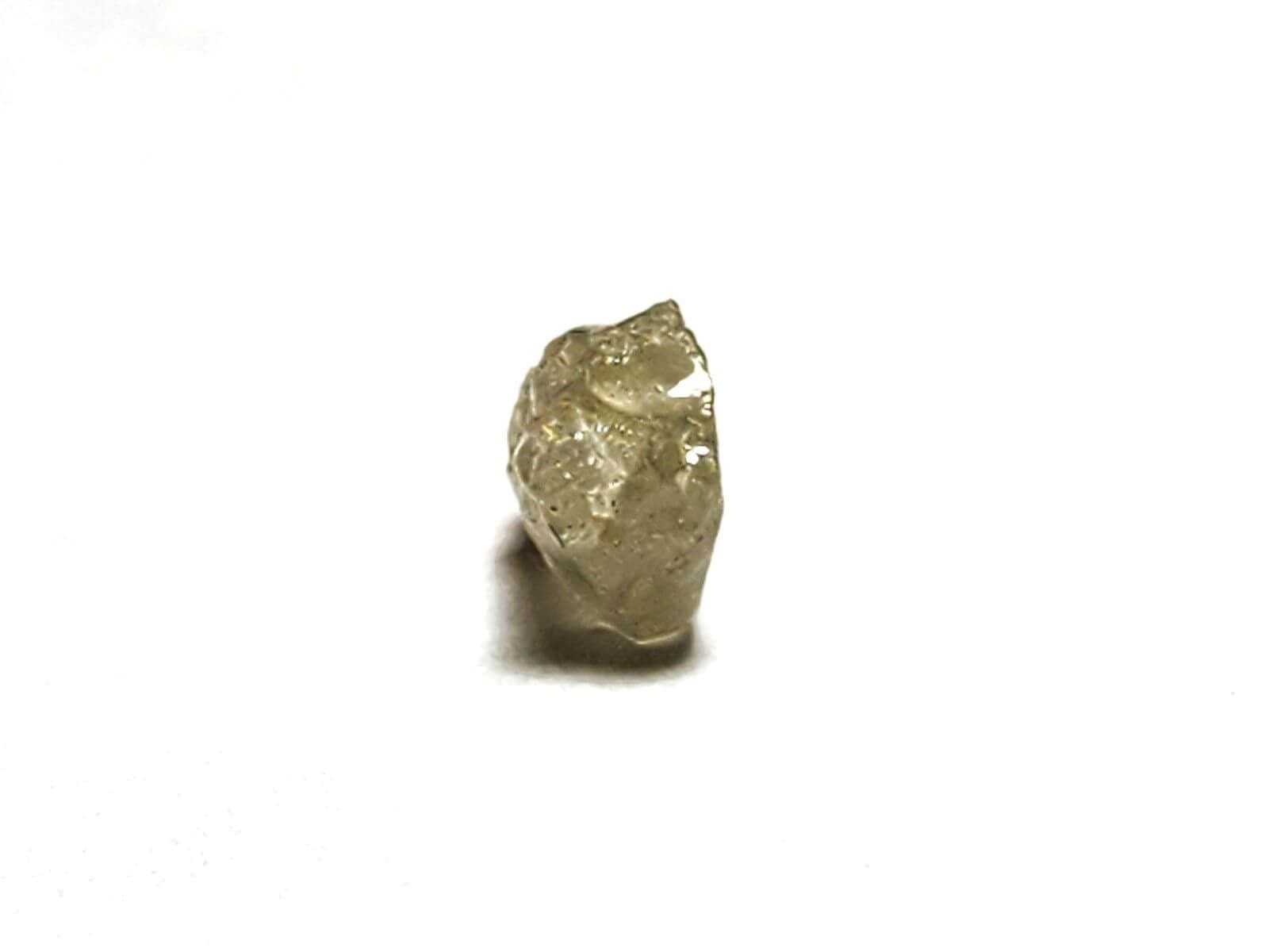 Sapphire Montana Rough Specimen Frost White 9.6x6.6mm 2.72Crts - Image 3