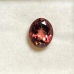 Tourmaline Cranberry Oval 10.75x9mm 3.39Crts