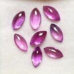 Topaz Pink Marquise Cabochon 8x4mm (8 Pcs)