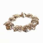Celtic 10 Knot 925 Silver Bracelet 7" #48