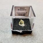 Gold In Quartz Oregon Specimen Thumbnail 11x9mm #50