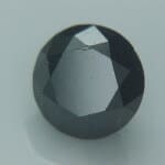 Diamond Black Round 6.5mm 1.36crts