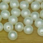 Pearl White Round 5mm (20 Pcs Parcel)