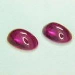 Ruby Oval Cabochon 6x4mm 1.14ctw