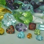 Mixed Semiprecious Faceted Gems (1 Ctw Parcel)