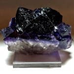 Fluorite Purple Bi-Color Rough Specimen 22.5"x1.33" 485crts