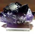 Fluorite Purple Bi-Color Rough Specimen 22.5″x1.33″ 485crts