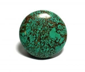 Turquoise Mongolian Cabochon Round 38mm 79.35crts