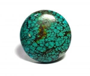 Turquoise Mongolian Cabochon Round 38mm