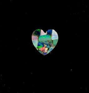 Opal Mosaic Heart 8mm 1.24Crts