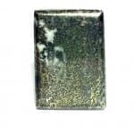 Native Silver Ore in Quartz Cabochon Rectangle 38.5x27.5mm 115Crts