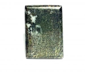Native Silver Cabochon Rectangle 38.5×27.5mm 115Crts