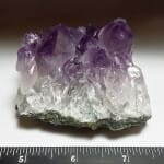 Amethyst Bi-Color Rough Crystal Cluster Specimen 3″x3″ In. 1,615 Crts