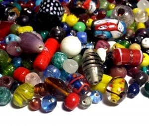 Beads Glass Custom Handmade (100 Pcs)