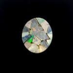 Opal Mosaic Doublet Oval 14x12mm (1 Pcs)