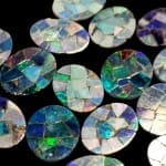 Opal Australian Mosaic Doublet Oval 7x5mm (4 Pcs)
