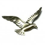Deco Brushed Seagull BEAU 925 Silver