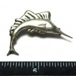 Vintage Mexican Silver 925 Swordfish Pin Broach