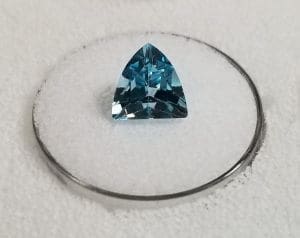 Topaz Blue Fantasy Trillion 9×8.80mm 3.14crts