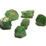 Garnet Demantoid Rough Specimen 5mm-8mm 12.19crts (6Pcs)