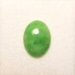 Jade Green Oval Cabochon 14.5x11mm 4.01crts